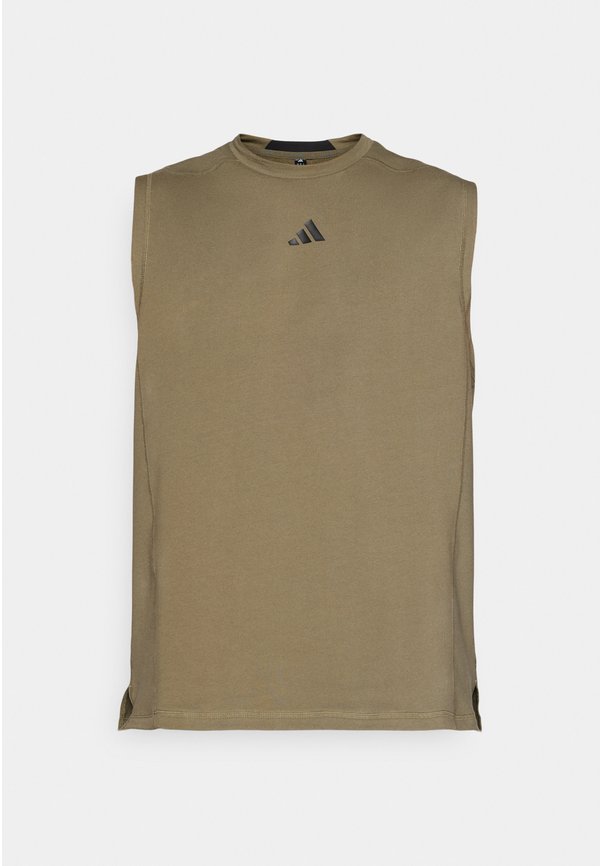 adidas Performance D4T X SLEEVELESS - Top - olive strata
