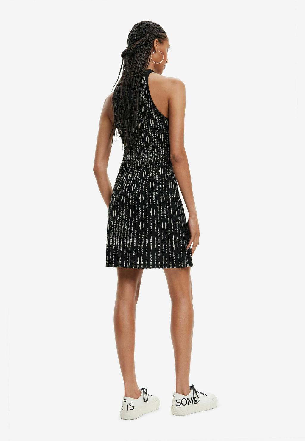 Desigual RIBBED PRINT BODYSUIT