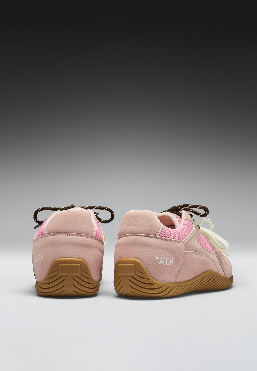 Koi Footwear WANDERLUST FLAT PEARL TRAINERS