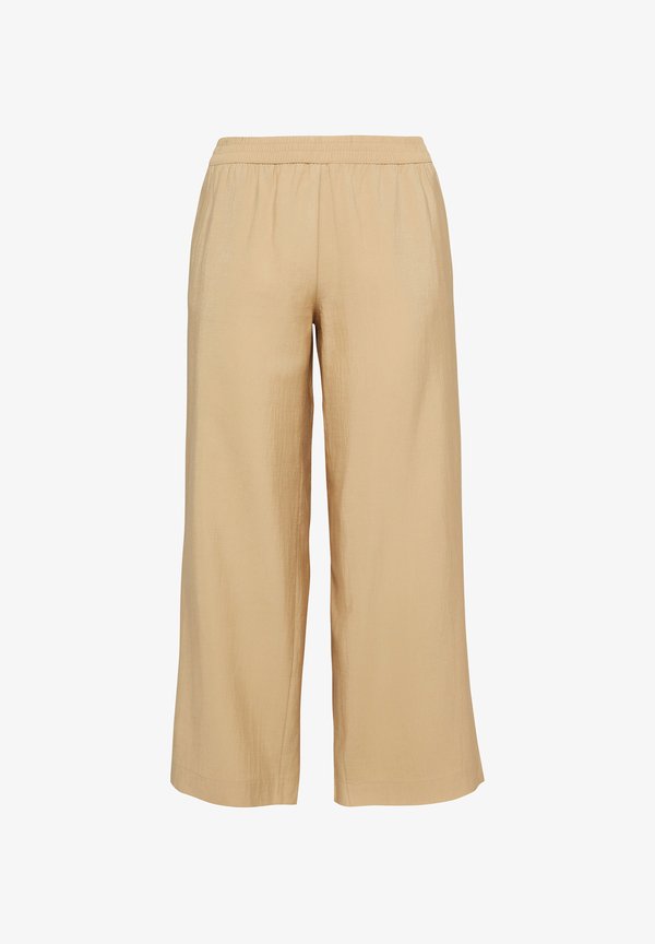 s.Oliver HOSE - Trousers - beige
