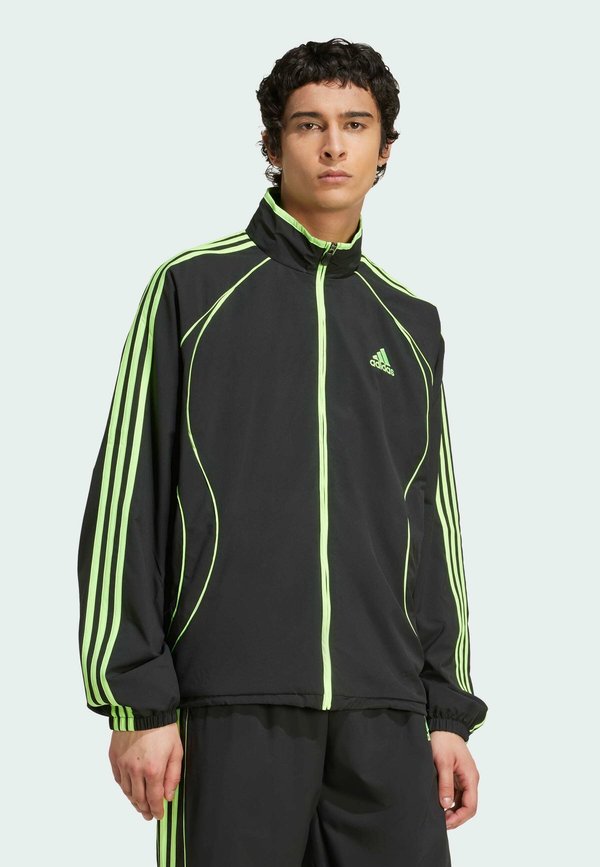 adidas Originals TEAMGEIST - Training jacket - black   signal green
