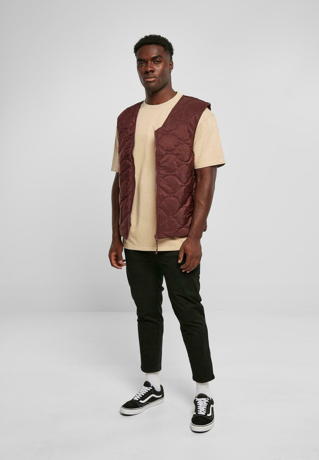 Urban Classics HERREN ZIPPED GILET