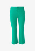 s.Oliver MIT HIGH RISE - Trousers - smaragd