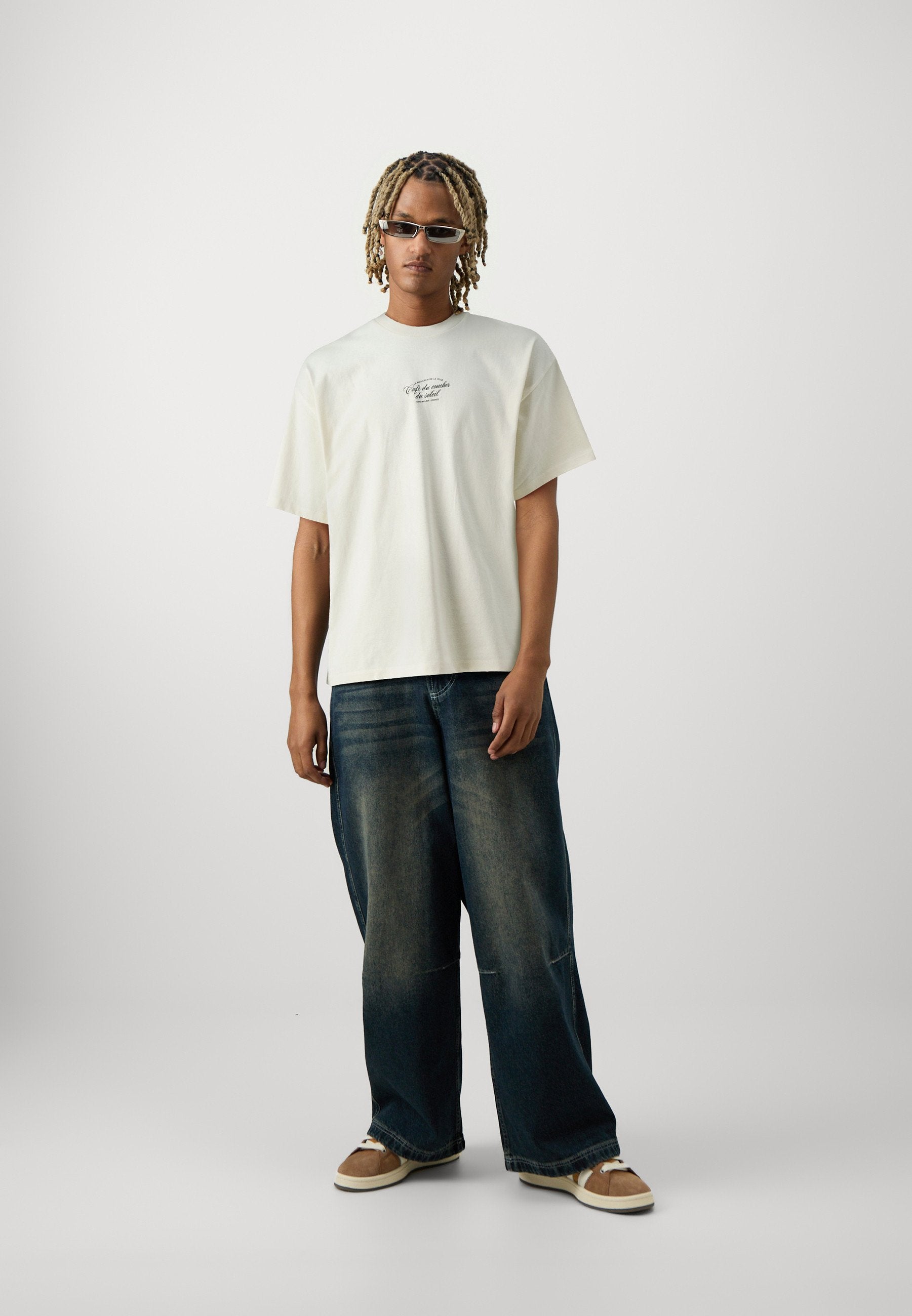 Selected SLHBOXY CAFÉ TEE