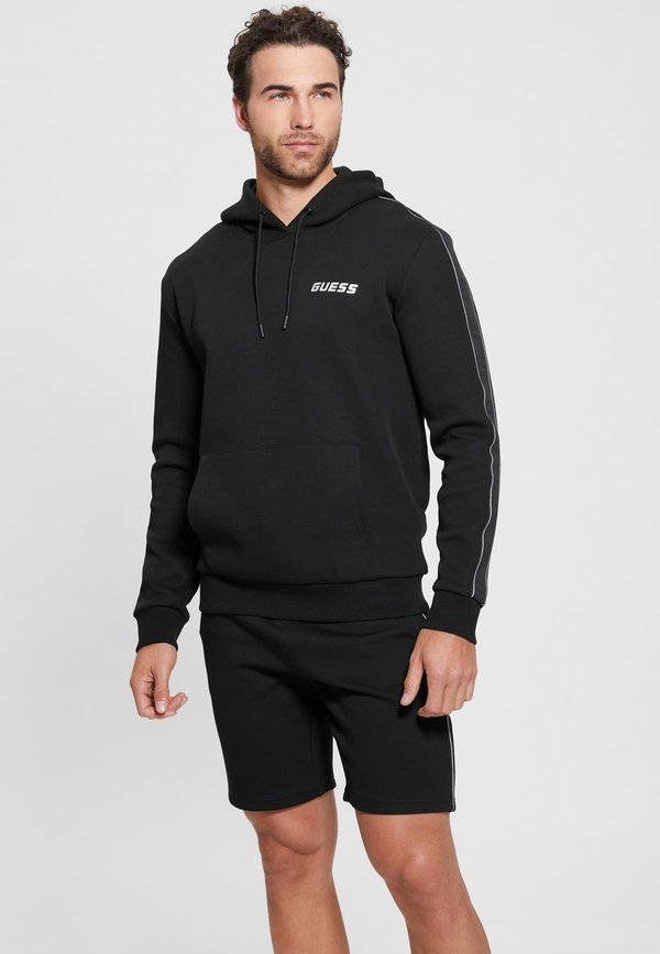 Guess LOGOBAND - Hoodie - nero