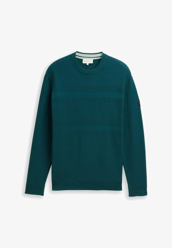 TOM TAILOR Jumper - deep meadow green