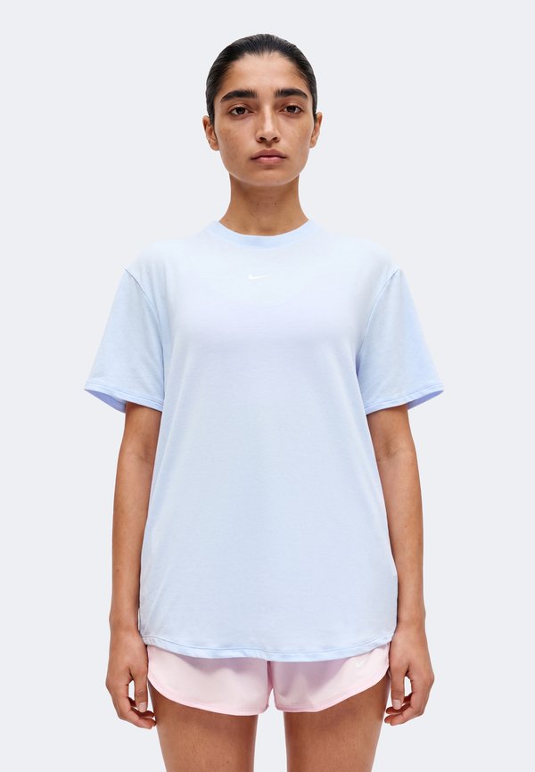 Nike Performance ONE RELAXED - Sports T-shirt - hydrogen blue/white