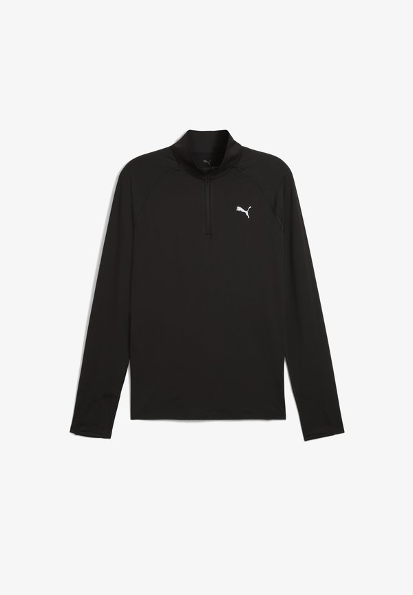 Puma M RUN VELOCITY CLOUDSPUN 1/4 ZIP - Long sleeved top - puma black