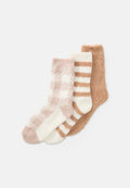 Anna Field PLUSH SOCKS 3 PACK