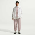 Nike Sportswear W NK STDO FLC MW HR OS CFF PNT - Tracksuit bottoms - cream ii/sail