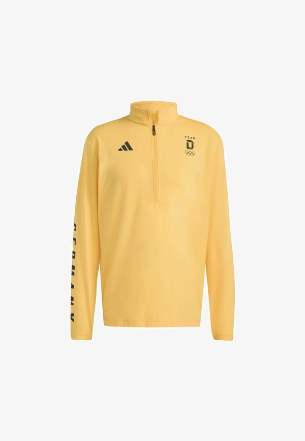 adidas Performance TEAM D HALF ZIP LONGSLEEVE LIGHT  - Long sleeved top - semi spark