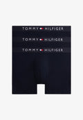 Tommy Hilfiger 3-PACK TH ORIGINAL LOGO BOXER BRIEFS - Trunks - navy blue/navy blue/navy blue