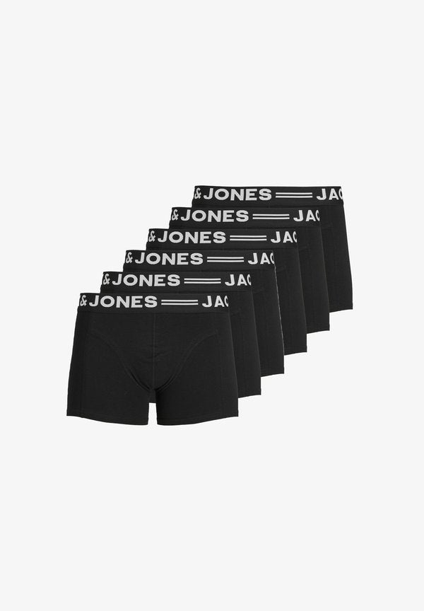 Jack & Jones RETRO 6ER PACK SENSE - Trunks - schwarz