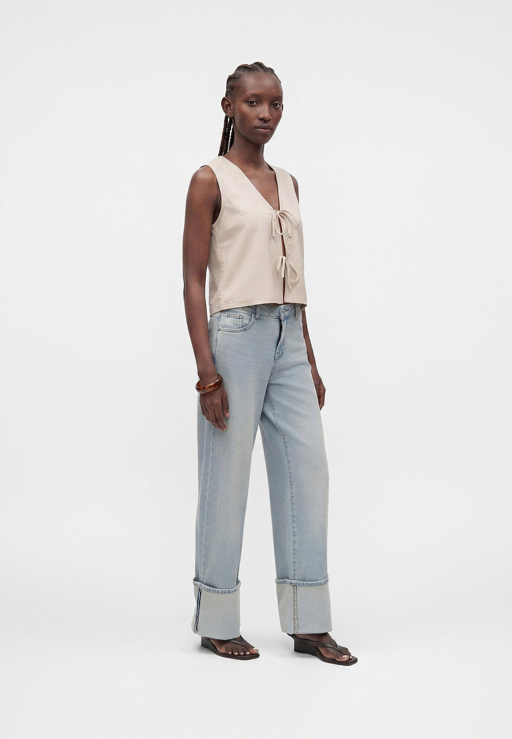 ONLY ONLCLARE SAKURA V NECK BOW