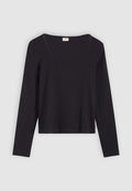 Levi's® ESSENTIAL - Long sleeved top - anthracite night rib