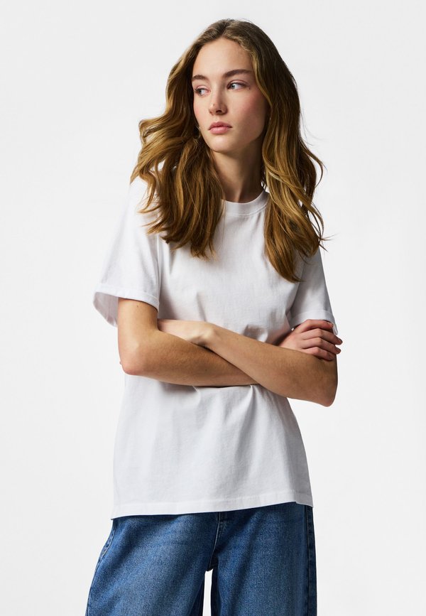 Pieces PCRIA FOLD UP SOLID TEE