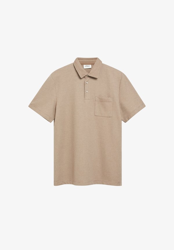 s.Oliver POLO-SHIRT - Polo shirt - hellbraun