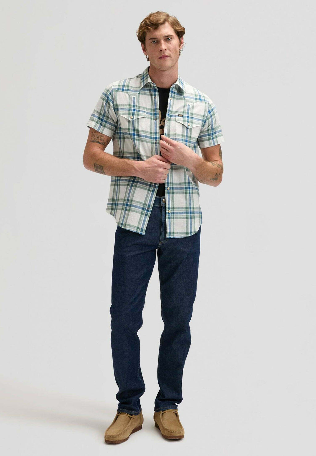 Lee SHORTSLEEVE WESTERN