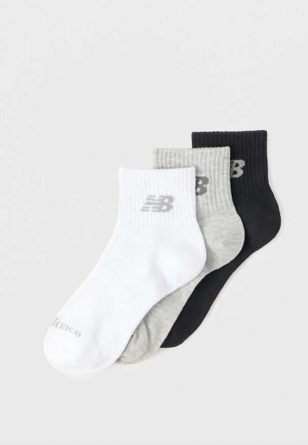 New Balance PERFORMANCE BASIC UNISEX 3 PACK - Sports socks - white/grey/black