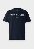 TOM TAILOR Print T-shirt - sky captain blue