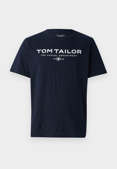TOM TAILOR Print T-shirt - sky captain blue