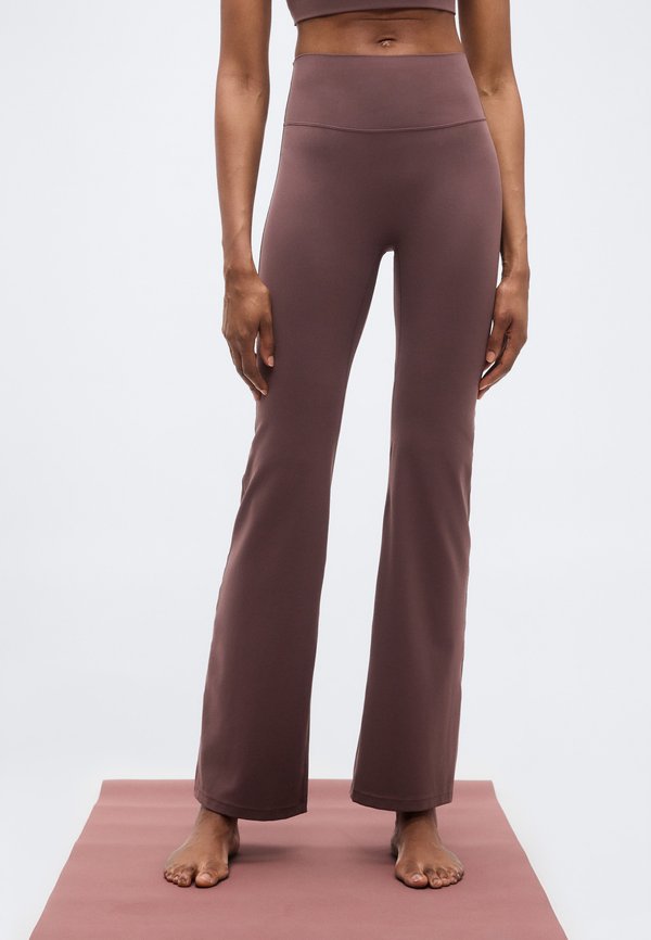 Nike Performance ZENVY FLARE - Leggings - tattoo/white