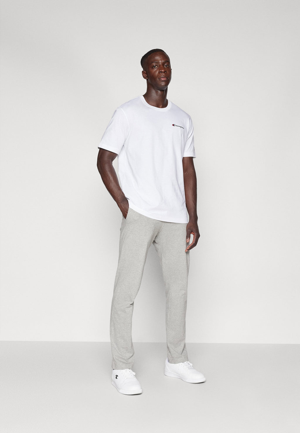 Champion ICONS CREWNECK WITH SMALL LOGO