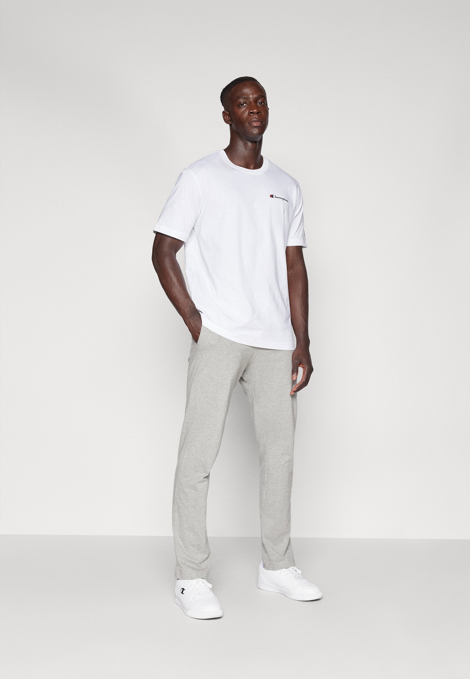 Champion ICONS CREWNECK WITH SMALL LOGO