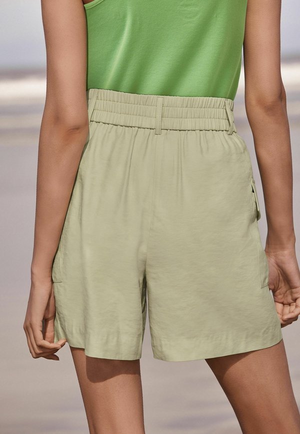 Next TAILORED UTILITY DETAIL SHORTS