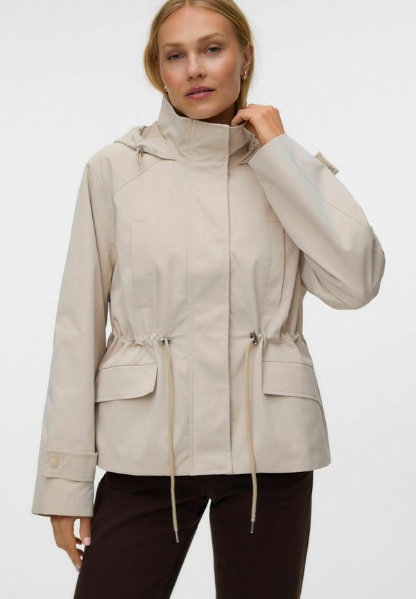 Vero Moda PARKA VMMARYSOFFY JACKET - Summer jacket - oatmeal