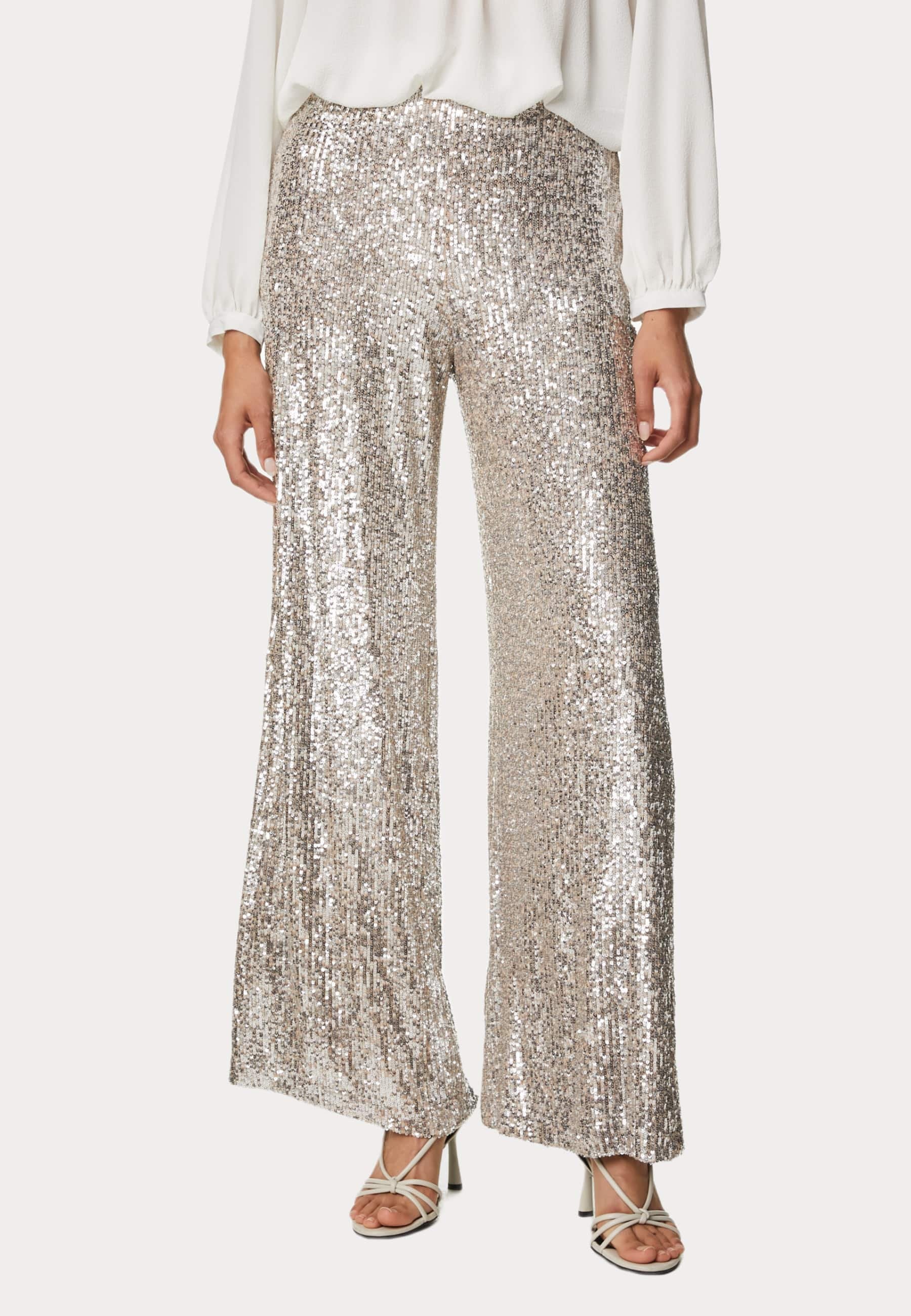 Marks & Spencer SEQUIN ELASTICATED WAIST