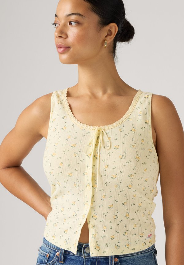 Levi's® DRY GOODS - Top - isabel floral v2 pear sorbet