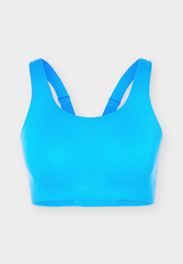 Nike Performance RIVAL BRA - High support sports bra - light photo blue
