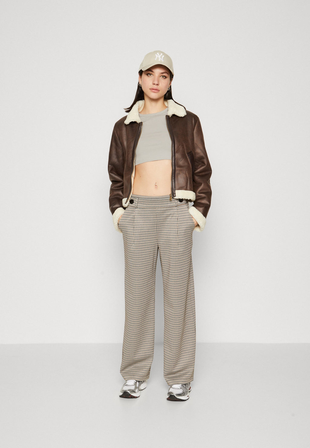 JDY JDYGEGGO MIA LONG CHECK PANT