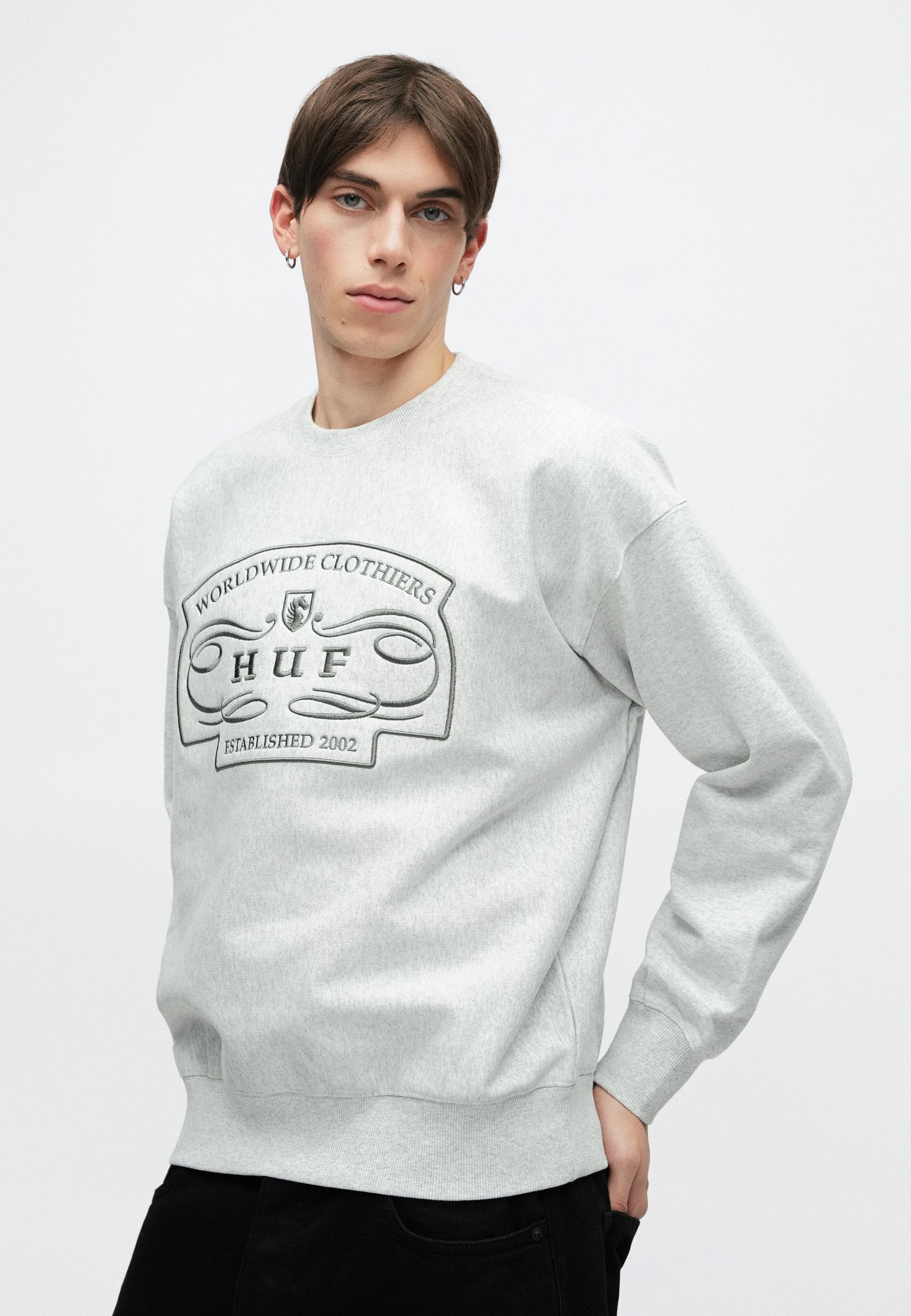 HUF WORLDWIDE CLOTHIERS CREWNECK UNISEX