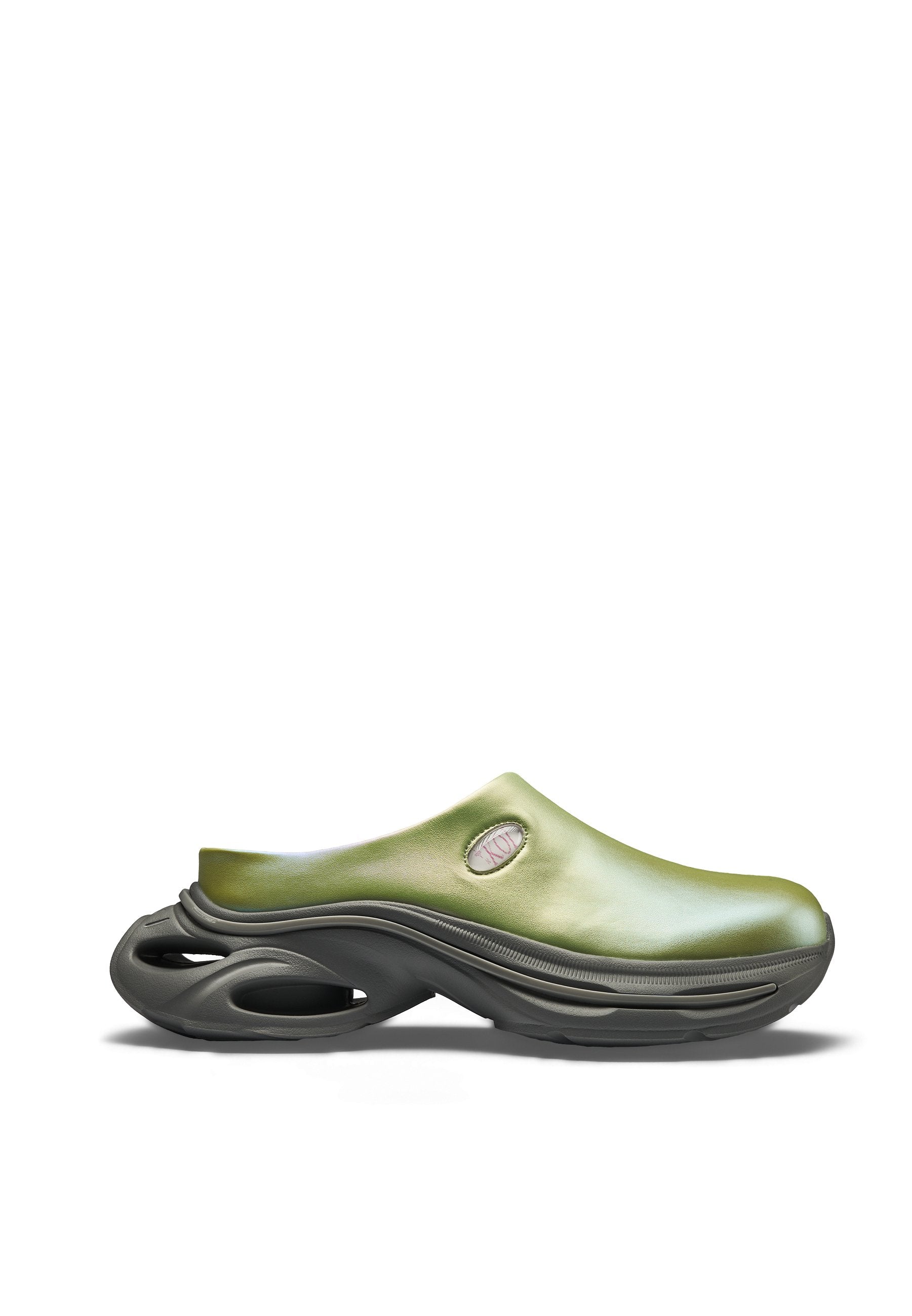 Koi Footwear LIME WAVES CHUNKY SLIP ON SHOES