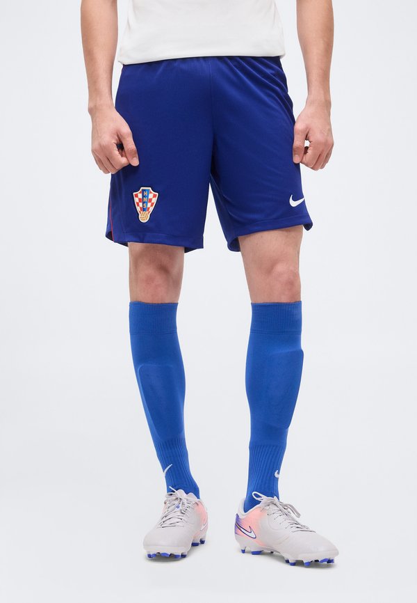 Nike Performance CROATIA MEN SHORT - National team wear - deep royal blue/white