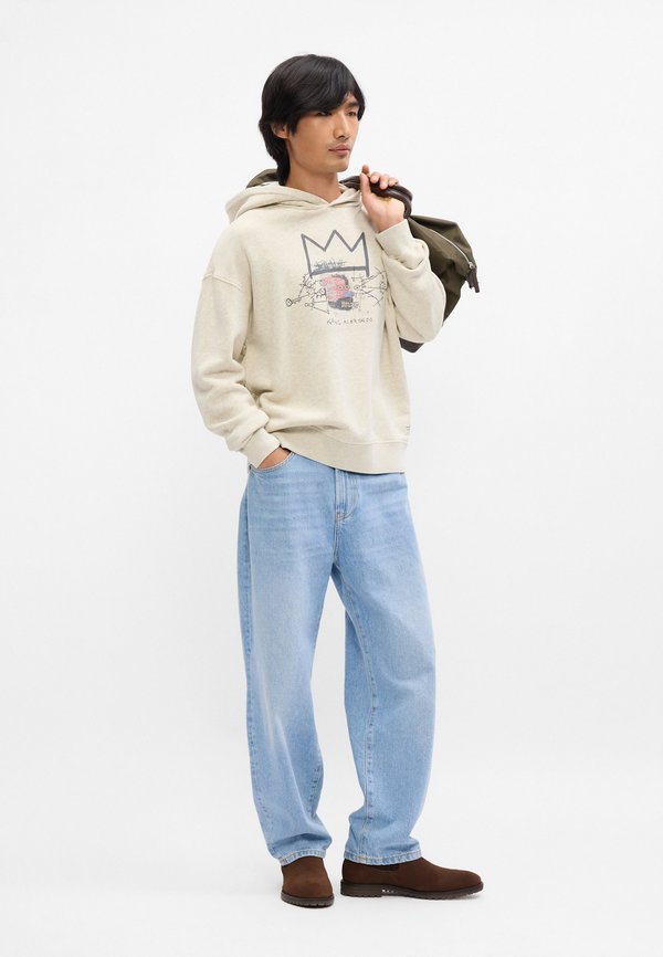 Scotch & Soda BASQUIAT WASHED ARTWORK RELAXED FIT HOODIE