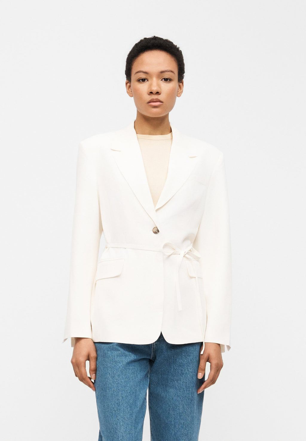 Selected Oversized belted