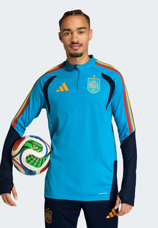 adidas Performance RFEF SPAIN TRAINING TOP - National team wear - bold aqua