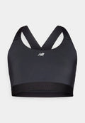 New Balance ESSENTIAL TRAIN BRA - Medium support sports bra - black