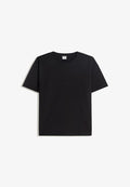 Bershka Basic T-shirt - black