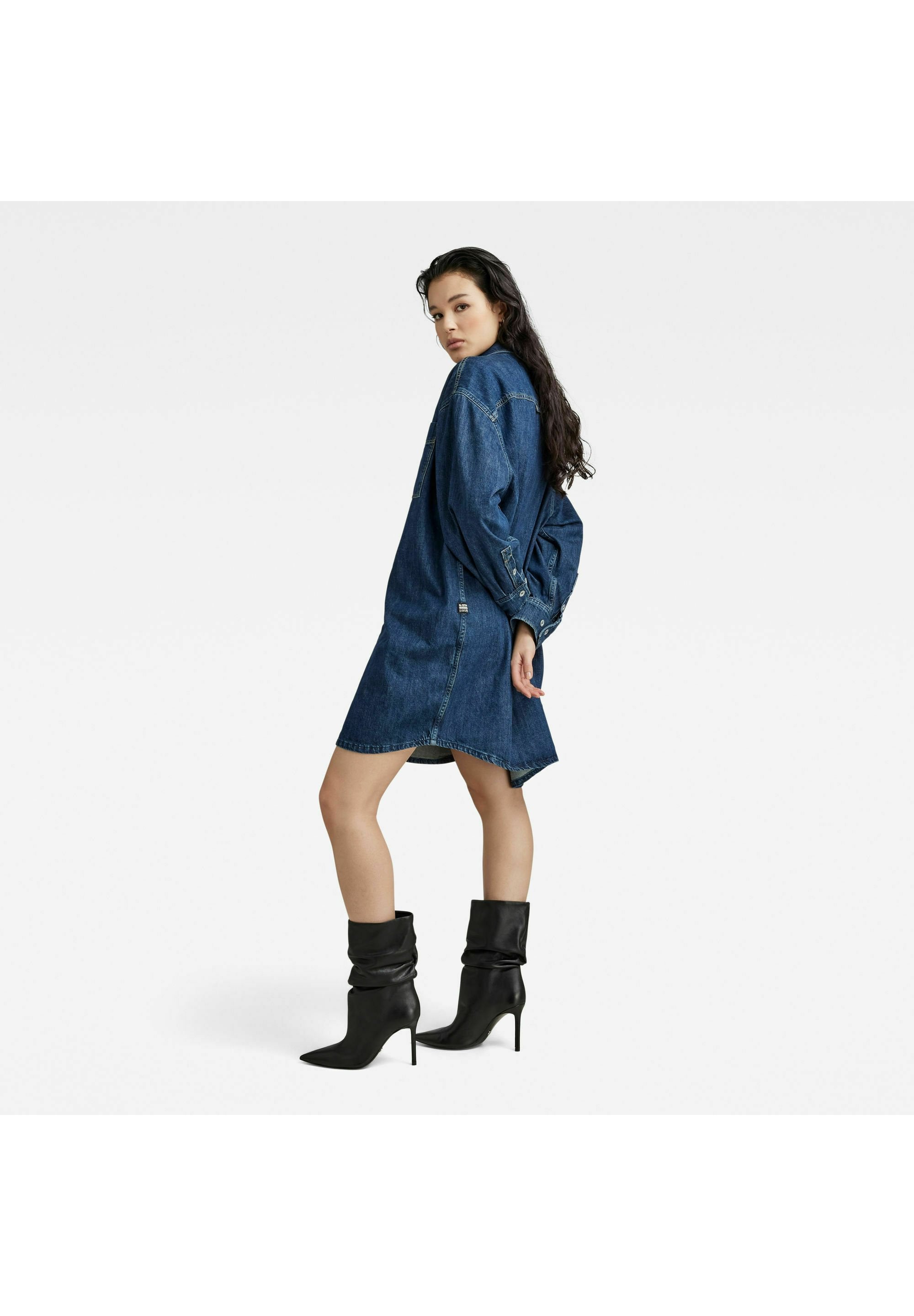 OVERSIZED DENIM DRESS Media 5