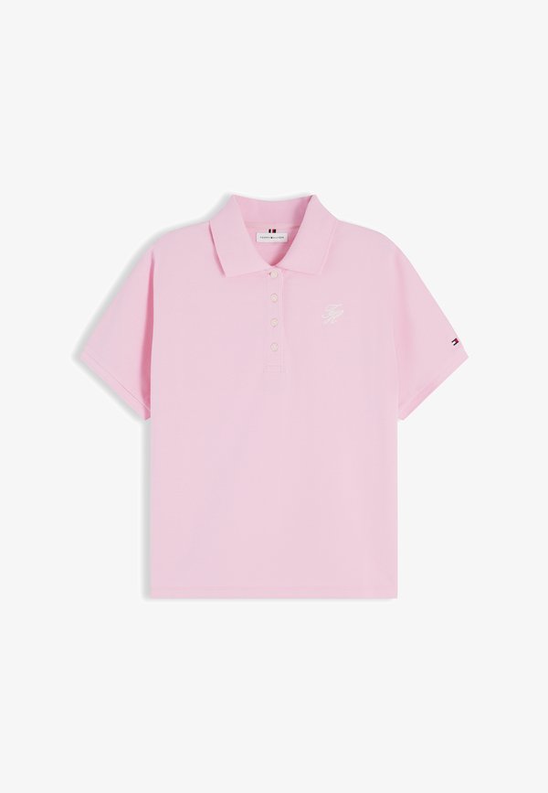 Tommy Hilfiger TH SCRIPT MODERN SS POLO - Polo shirt - classic pink