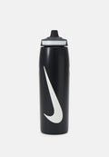 Nike Performance REFUEL BOTTLE GRIP 32 OZ / 946ML UNISEX - Drink bottle - black/white