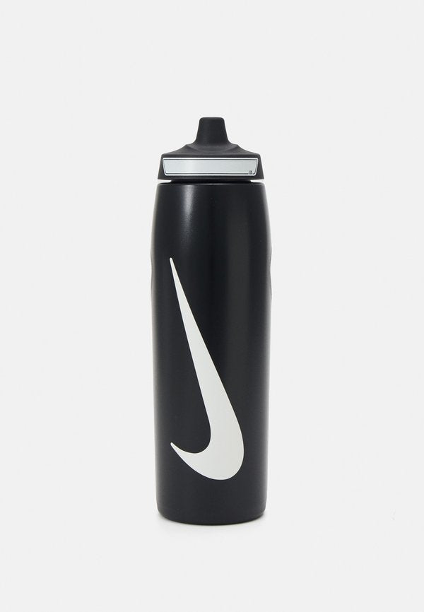 Nike Performance REFUEL BOTTLE GRIP 32 OZ / 946ML UNISEX - Drink bottle - black/white