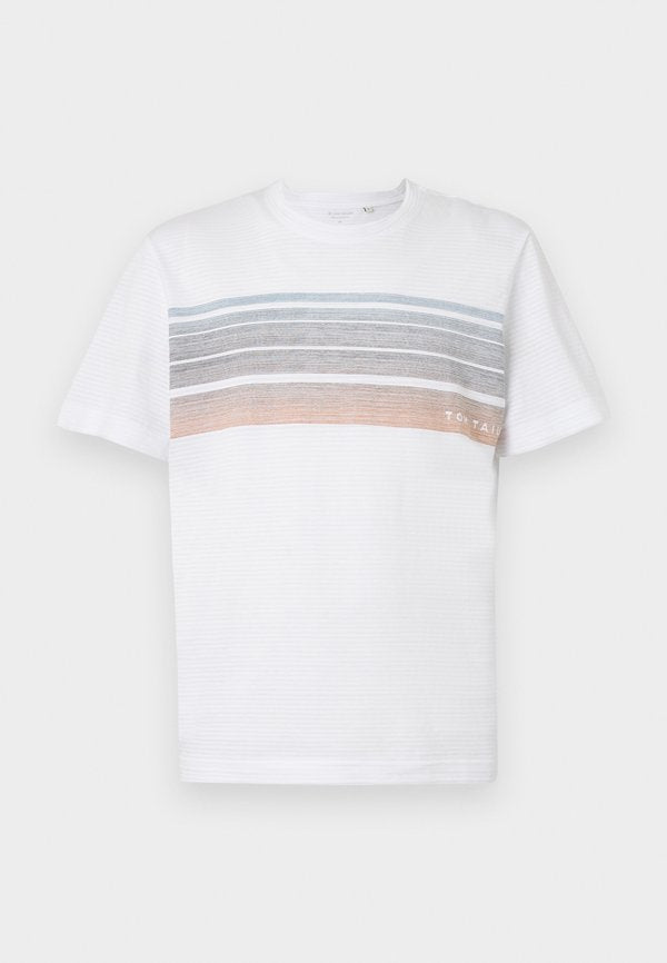 TOM TAILOR Print T-shirt - white