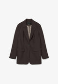 Vero Moda VMLUCY - Blazer - chocolate torte