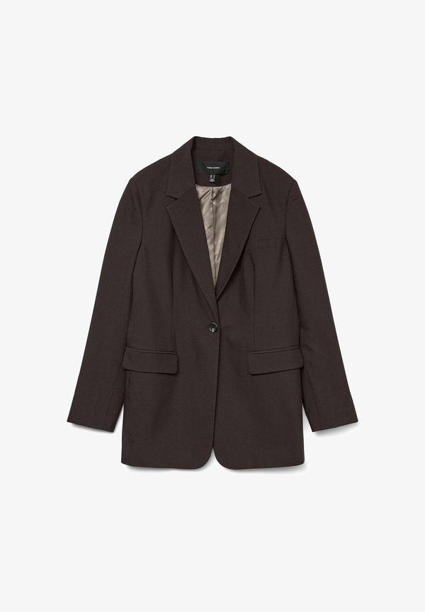 Vero Moda VMLUCY - Blazer - chocolate torte
