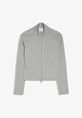 Bershka JACKET - Zip-up sweatshirt - dark grey